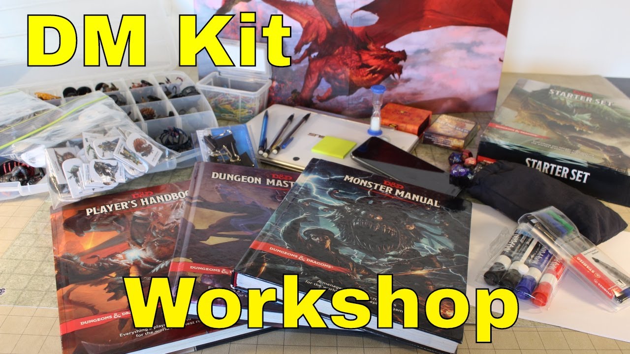 D&D 5E Dungeon Master Kit (New) YouTube