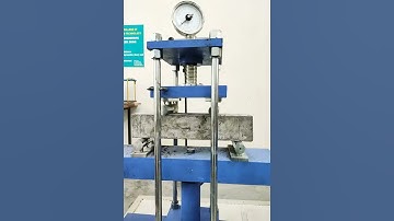Flexural Testing Machine | working |