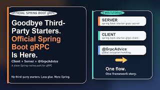 Official Spring Boot gRPC Tutorial | Client, Server & @GrpcAdvice