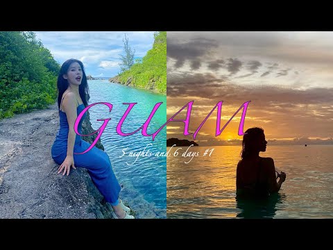 VLOG | 5박6일 괌 여행 브이로그 #1🏝 | 괌현지맛집 추천 | 첫 스노쿨링🐠  | 밤수영🏊🏻‍♂️ | <strong>남부투어</strong> | 괌 현지인한테 픽 당한 썰😖 | 괌 리프호텔