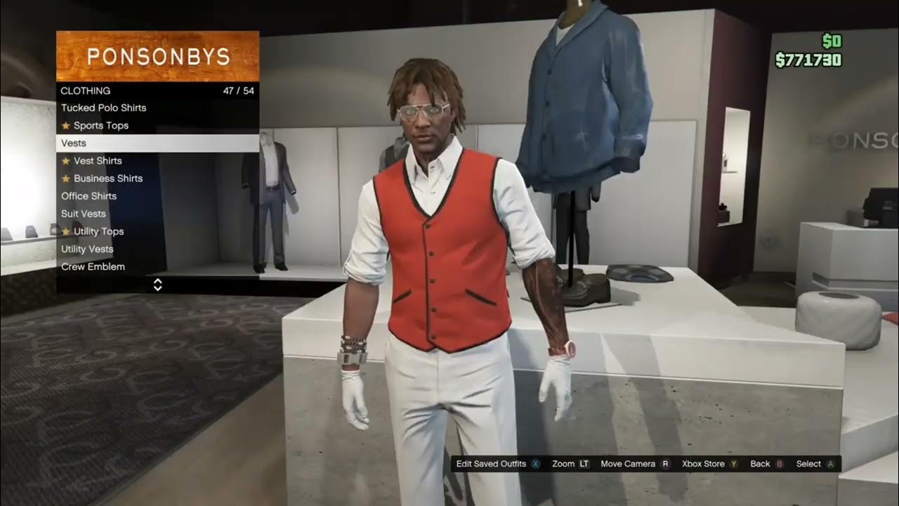 Valet Outfit Turtorial GTA 5 Online YouTube