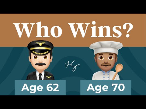 Social Security Timing: Age 62 Vs. 70