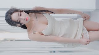 [4K 세로룩북] Ai룩북 실사❤ 눈앞에서 속옷 벗는 모델 란제리 직캠 No Bra Underwear Lookbook 여친룩 미니원피스 룩북 직캠 레전드 ルックブック