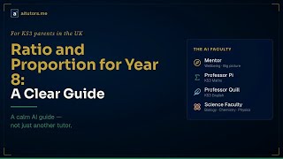 Ratio and Proportion for Year 8: A Clear Guide | aitutors.me