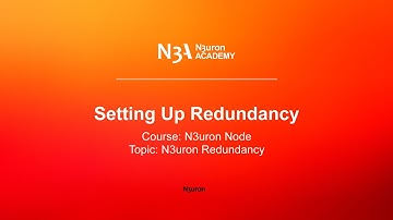 Setting Up Redundancy