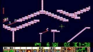 Lemmings present 22 none title 100% solution (my way)