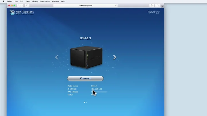 How to setup a Synology NAS (DSM 6) - Part 4: How to assigning a static IP address to your NAS