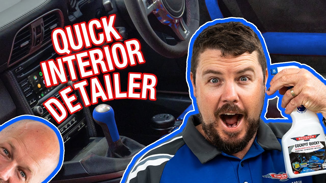 Fancy a Quicky? - NEW Cockpit Quicky Interior Detailer.