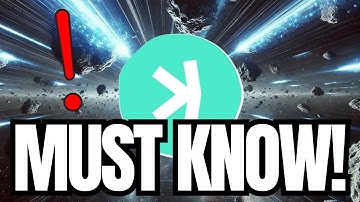 KASPA (KAS) PUMP AGAIN? | ALL HOLDERS MUST REALIZE THIS | KASPA CRYPTO NEWS TODAY🔥