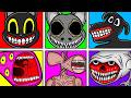 Toutes les cratures de trevor dans roblox siren head train eater cartoon cat et plus