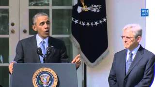 Full Event President Obama Announces Supreme Court Nominee Merrick B