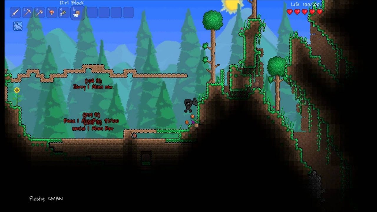 Terraria Capture the Gem Match 1 [ 1 ] YouTube