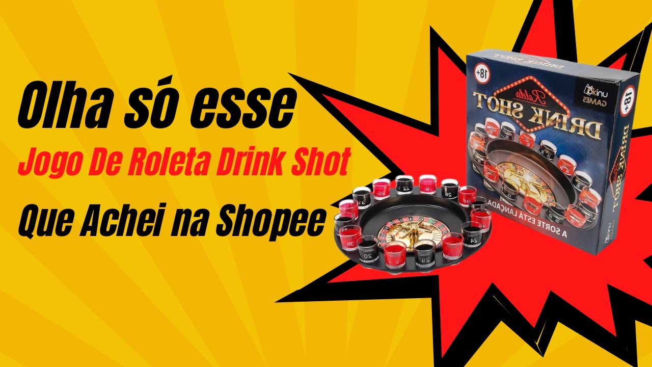 Jogo Cassino Roleta Shot 16 Copos De Vidro Bebida Drink - TudodeFerramentas  - Levando Praticidade ao seu Dia a Dia