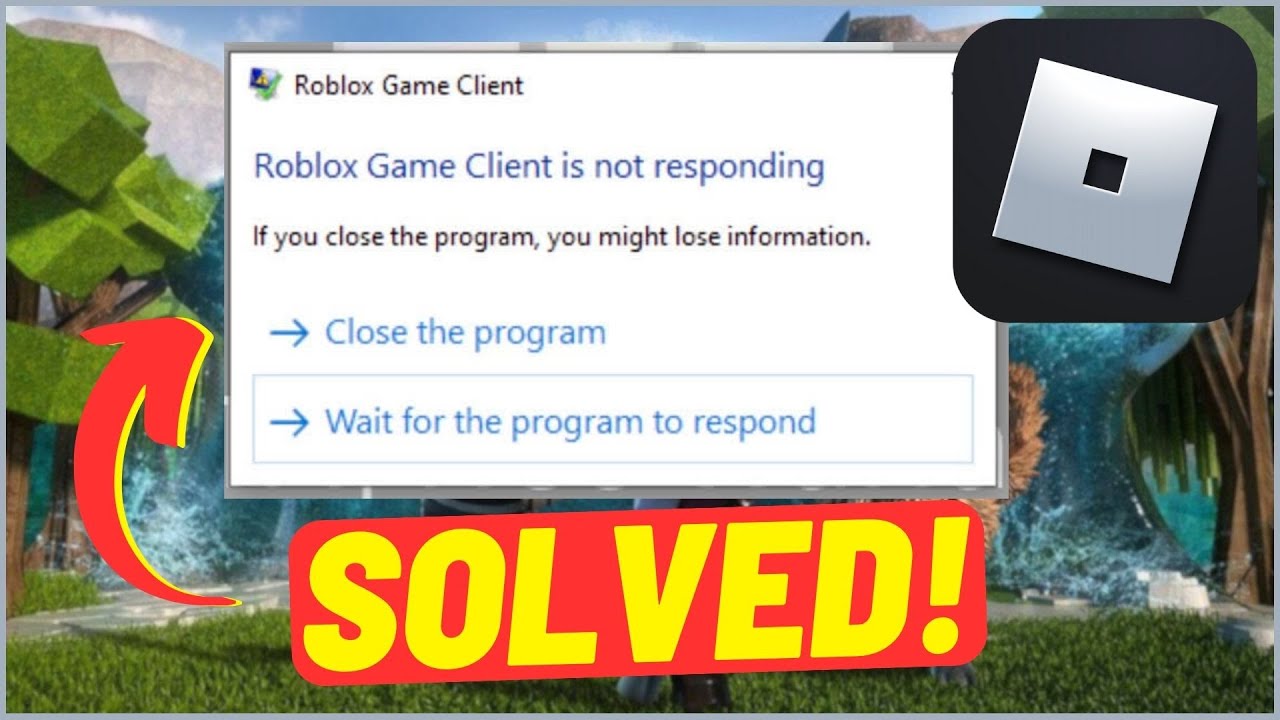 Roblox game client has stopped working after byfron update Fix