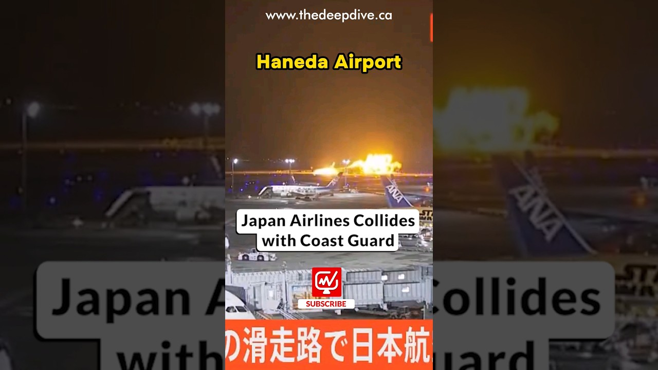 Japan Airlines Collides with Coast Guard 