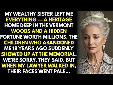 My Rich Sister Left Me Everything. My Children Who Abandoned Me 18 Years Ago Suddenly Showed Up...