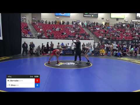 2024 U15 U.S. Open: Michael Bernabe vs Thiago Silva: 41 kg 3rd Place Bout @usawrestling