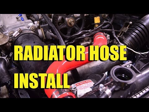 Mishimoto Radiator Hose Install
