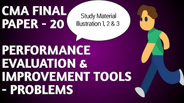 CMA Final SPM, Chapter 2 - Performance Evaluation & Implementation Tools problems