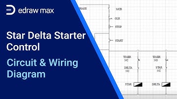 How to Make a Star Delta Starter Control Circuit and Wiring Diagram | EdrawMax