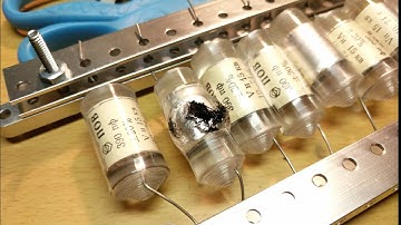 Testing a New Tesla Coil Capacitor Bank