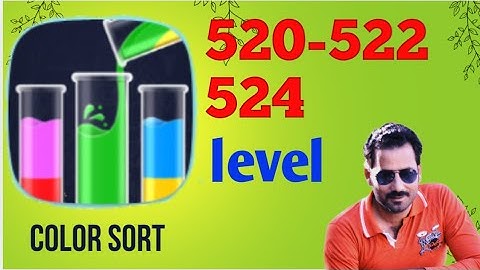 Color sort level 520/522/524