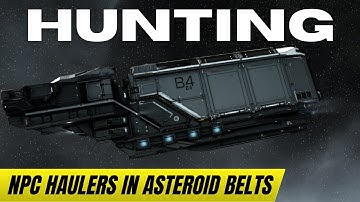 Hunting NPC Haulers in Asteroid Belts #EVEOnline #PvE