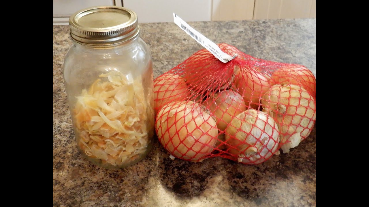 Dehydrating Onions YouTube