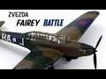 Zvezda Fairey Battle - 1/144 Scale Plastic Model Kit - Build & Review