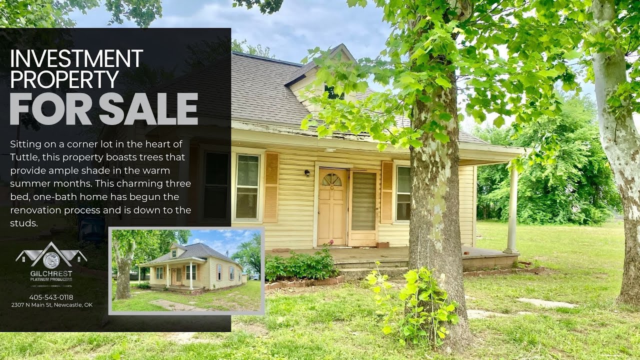Tuttle Investment Home for SALE 🏠🛠️ $119,999