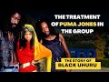 The treatment of puma jones in the group  the story of black uhuru