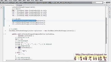 02 CheckBox元件程式設計