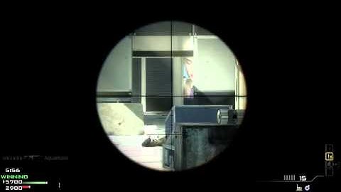 MW3 Sniper Tips: Strafe Sniping