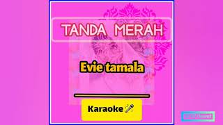 EVIE TAMALA | TANDA MERAH | KARAOKE 🎤 [ No Vocal ]