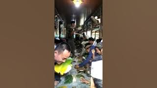 detik detik rebutan makanan acara maulid