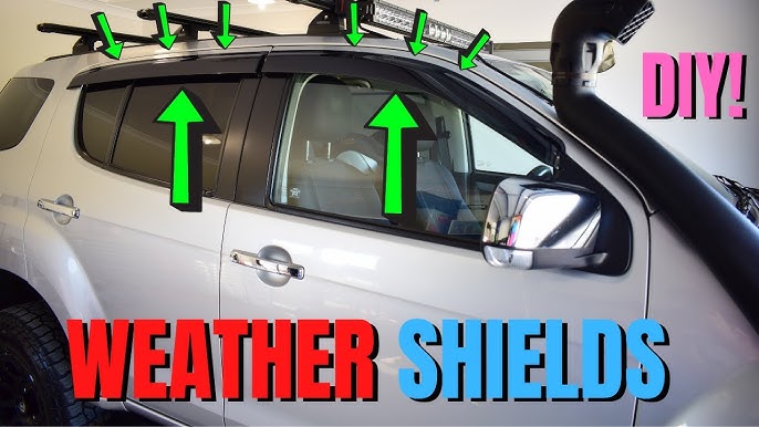 How To Fit Weathershields To Your Car 
