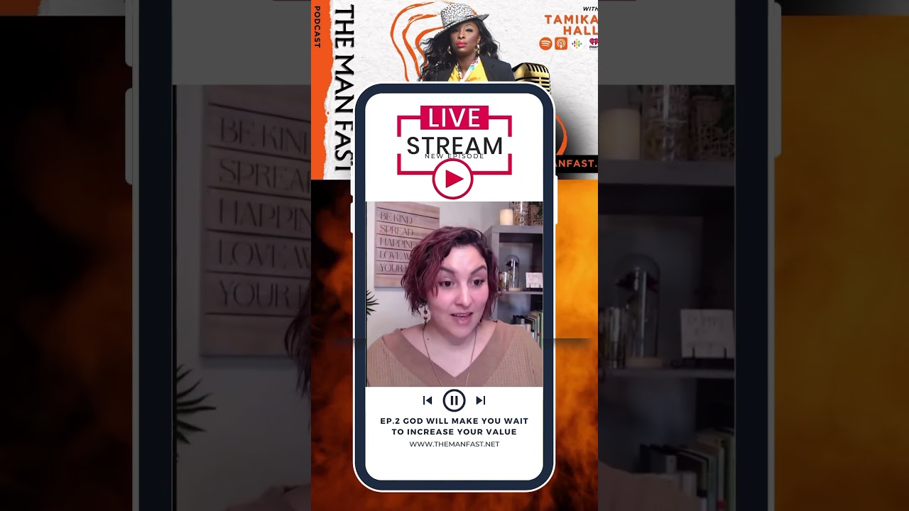 God Will You Wait To Increase Your Value," Part 1 is now available www.themanfast.net