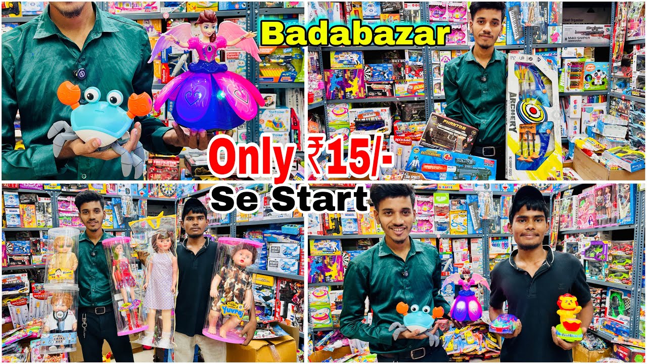 Badabazar kolkata Toys wholesale market Cheapest Price || Star ⭐ toys