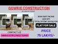 Gowrie construction  pulagani palem  near pendurthi  g1 individual house  160 sqyds  for sale