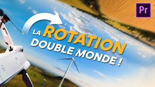 L&#39;effet DOUBLE MONDE en Rotation : la transition GÉNIALE en drone ! Tutoriel