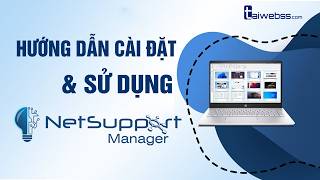 Hướng Dẫn Cài Đặt &amp; Sử Dụng NetSupport School 14 Mới Nhất Cho Giáo Viên - How to install NetSupport