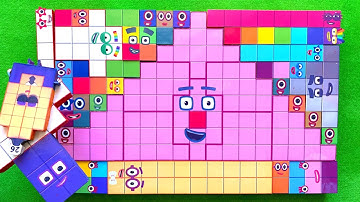 Looking for Numberblocks NEW 239 Puzzle Tetris Shape | ASMR chirping of birds