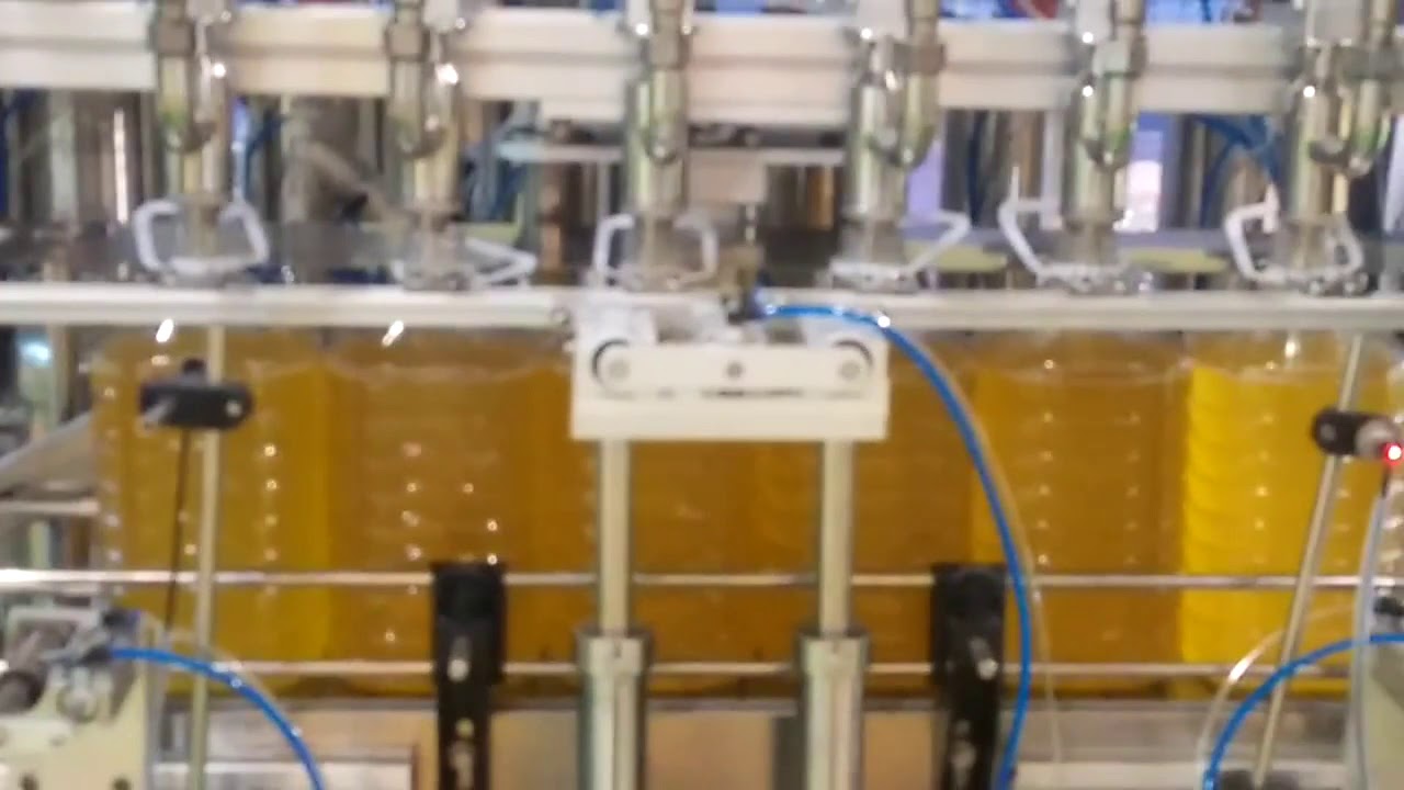 palm oil, soybean oil, cooking oil filling machine YouTube