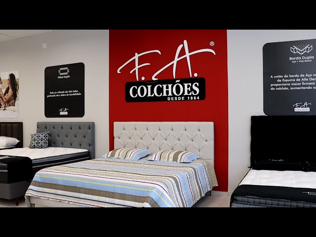 Com produtos de qualidade, conheça a FA Colchões em Mafra, com 59 anos de experiência no mercado