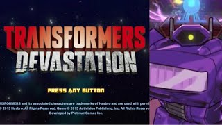 Transformers: Devastation - Chapter 5 (PS4) Transformers: Devastation 🔥 I just love this game 🔥