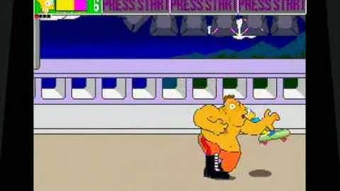 The Simpsons: Arcade Game - Easier Than Arm Wrestling Trophy Achievement
