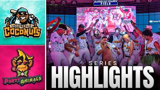 Party Animals vs. Loco Beach Coconuts SELL OUT MLB Stadium HIGHLIGHTS | American Family Field