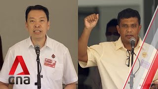 GE2020: PAP, RP candidates for Radin Mas SMC address supporters on Nomination Day