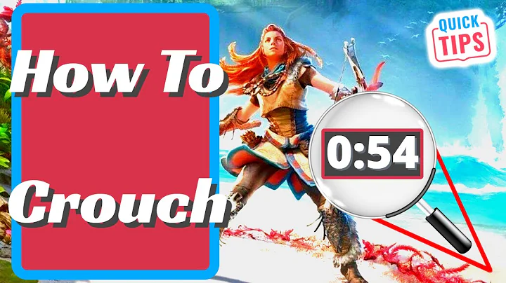 How To Crouch - Horizon Forbidden West - Guide To ...