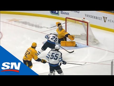 Patrik Laine Scores On A Rush After Roman Josi Can’t Handle The Puck